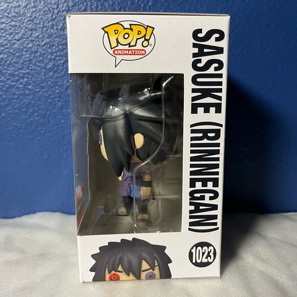 Naruto Sasuke Uchiha Rinnegan Funko Pop! Vinyl Figure #1023 AAA Exclusive - Picture 3 of 8